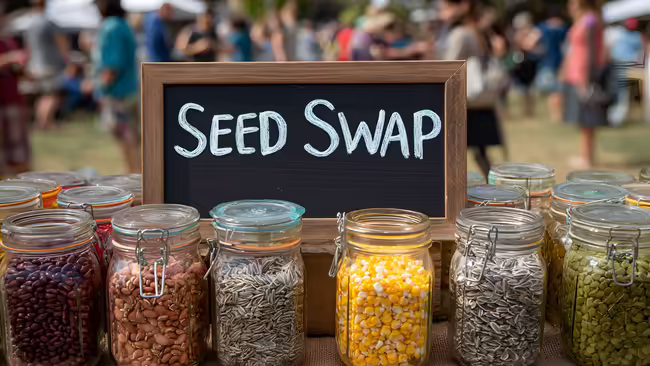 Seed swap gathering 