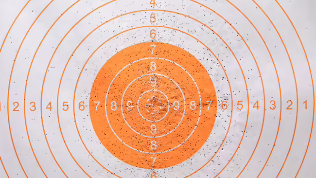 paper shooting target