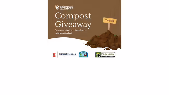 Compost Giveway Saturday, May 2nd 