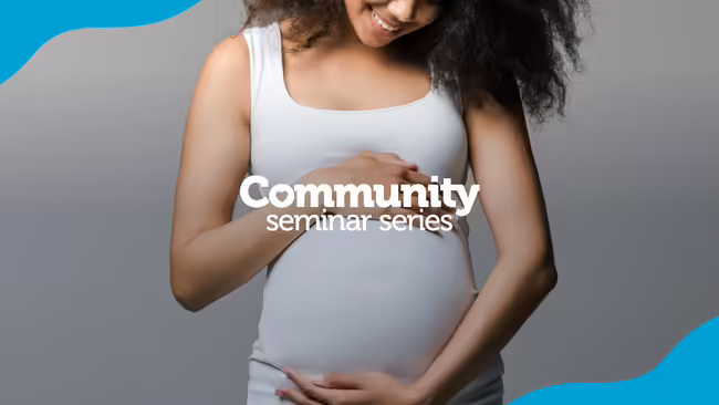 A pregnant woman