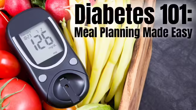 glucose monitor on veggies