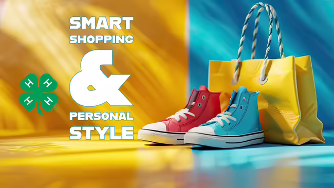 shoes sitting by shopping bag