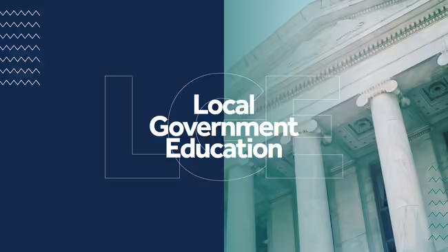 Loca Government Education graphic