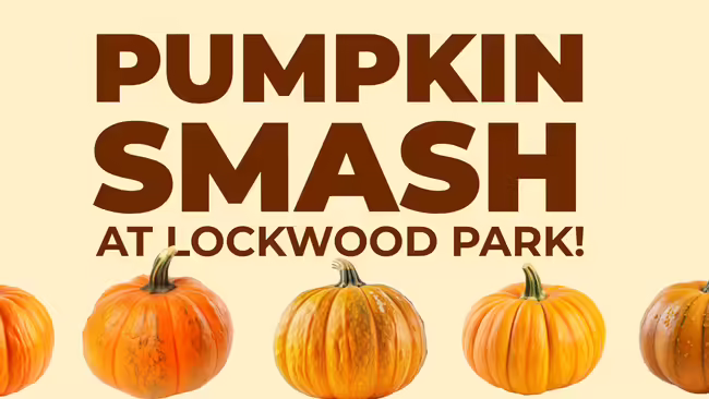 Pumpkin Smash at Lockwood Park