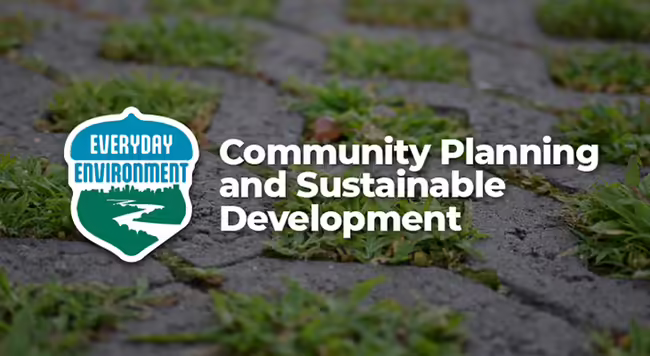 Community development and sustainable planning