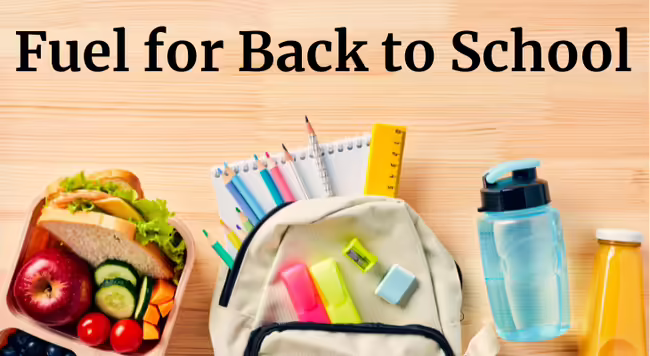 Lunchbox and backpack 