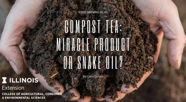 Compost Tea: Miracle Product or Snake Oil