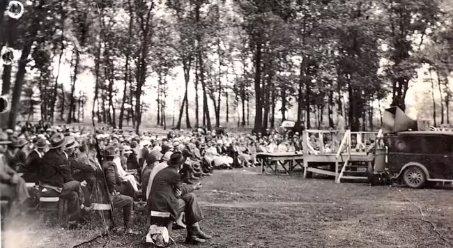 Extension meeting held in 1935