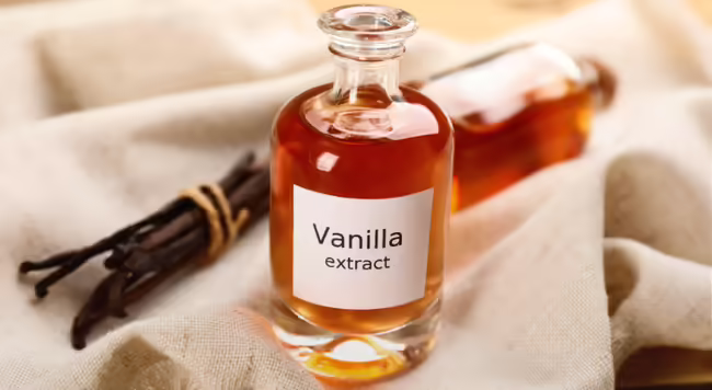 Vanilla extract bottle