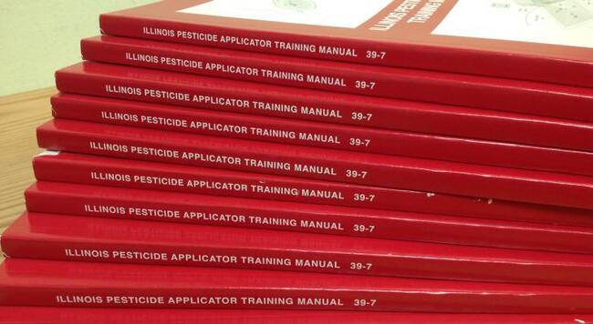 Stack of training manuals