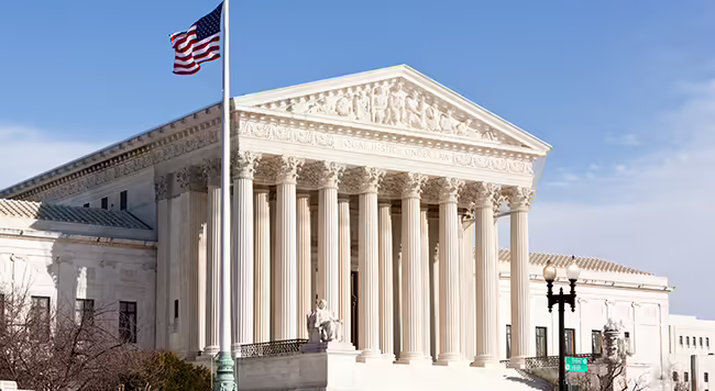 The Supreme Court building.