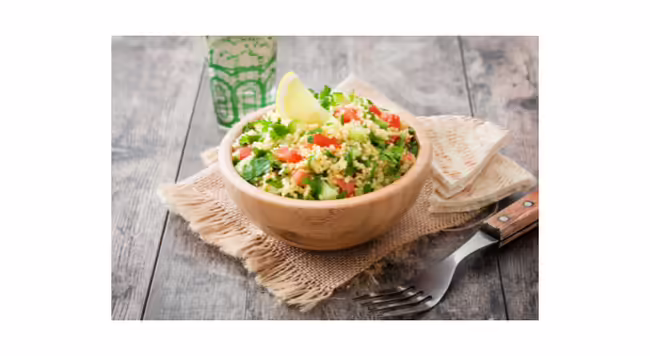 simple meal in a bowl
