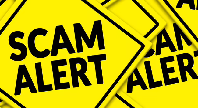 Scam signs