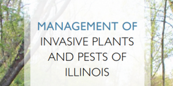 Book title "management of invasive plants and pests of Illinois"