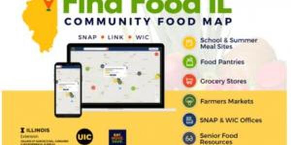 Community Map Showing food assistance locations