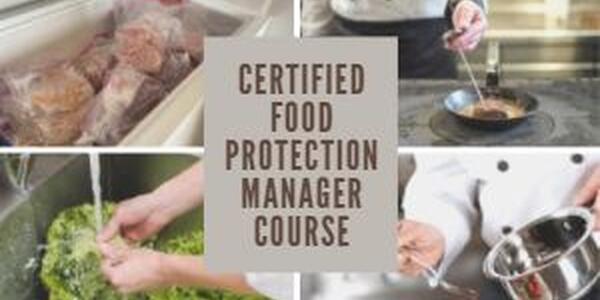 Certified Food Protection Manager Course