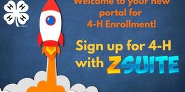 Welcome to your new portal for 4-H Enrollment!