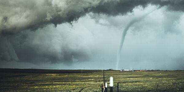tornado over prairie
