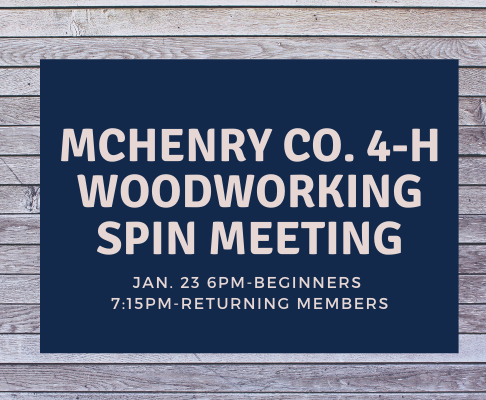 Mchenry County 4 H Woodworking Spin Club Meeting 1 23 20 University Of Illinois Extension